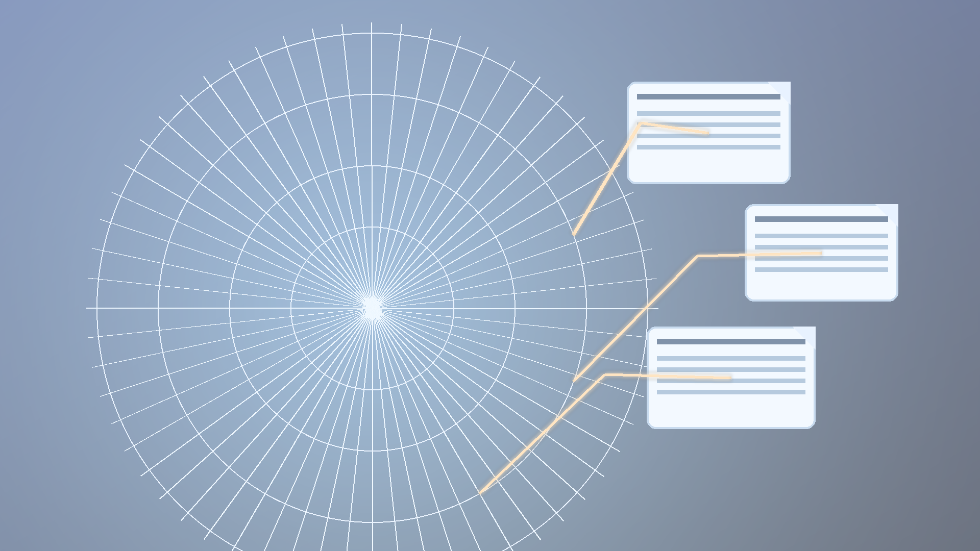 GRG — Publications & References (radial rosette connecting to papers)