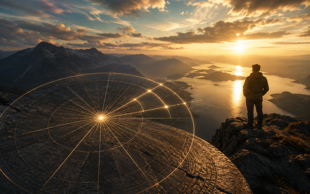 A New GRG Formulation: Circle and Area from Binary Radial Modules